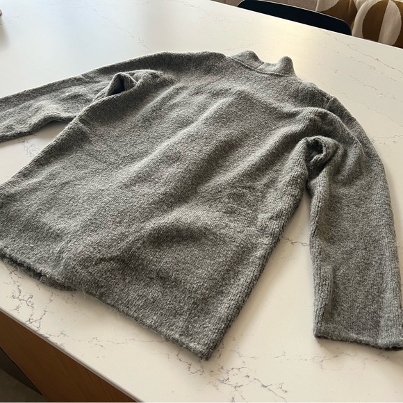 J. Crew Cocoon Sweater Blazer Jacket Grey Cardigan Cozy - Picture 8 of 16